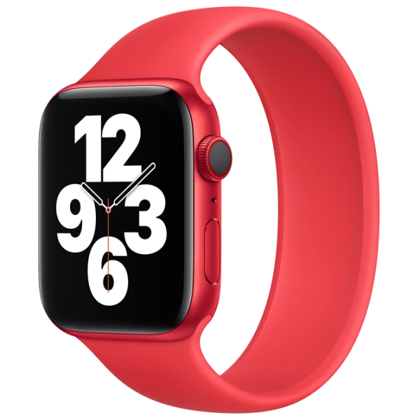 Ремень Apple Watch Solo Loop Силикон/ Красный photo 3