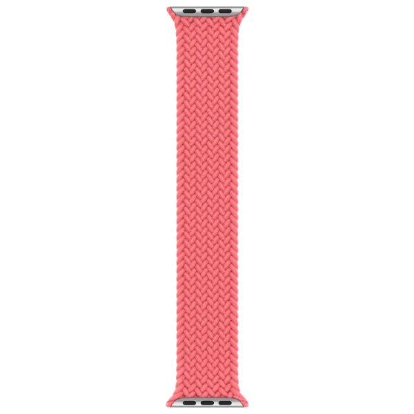 Curelușă Apple Watch Solo Loop Braided Poliester/ 40 mm/ Pink Punch photo 1