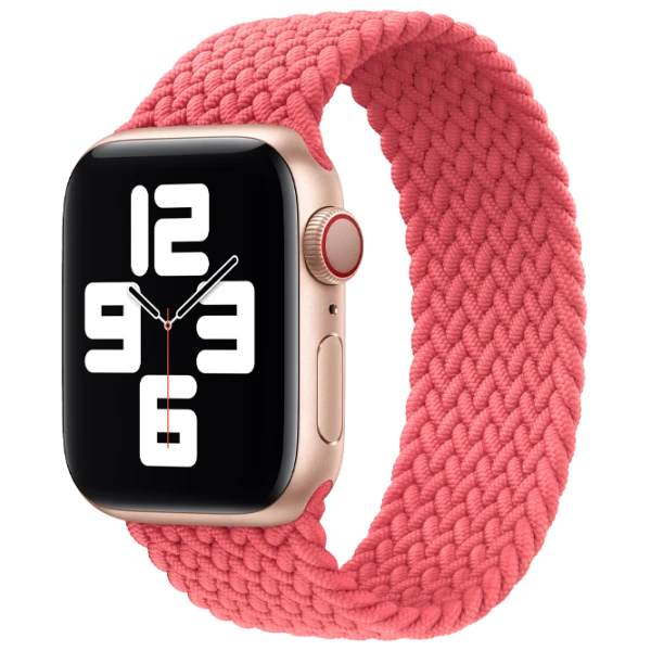 Ремень Apple Watch Solo Loop Braided Полиэстер/ 40 мм/ Pink Punch photo 3