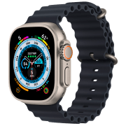 photo Удлинительный ремень Apple Watch Ocean Band Силикон/ 49 мм/ Midnight