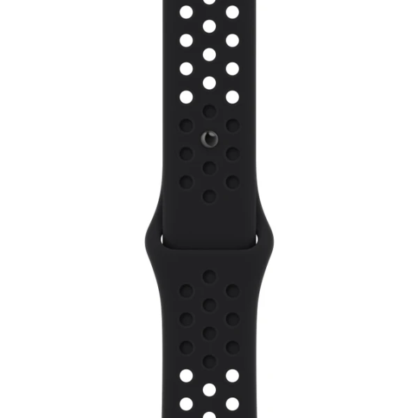 Curelușă Apple Watch Watch Nike Sport Fluoroelastomer/ 42, 44, 45 mm/ Black Anthracite photo 4