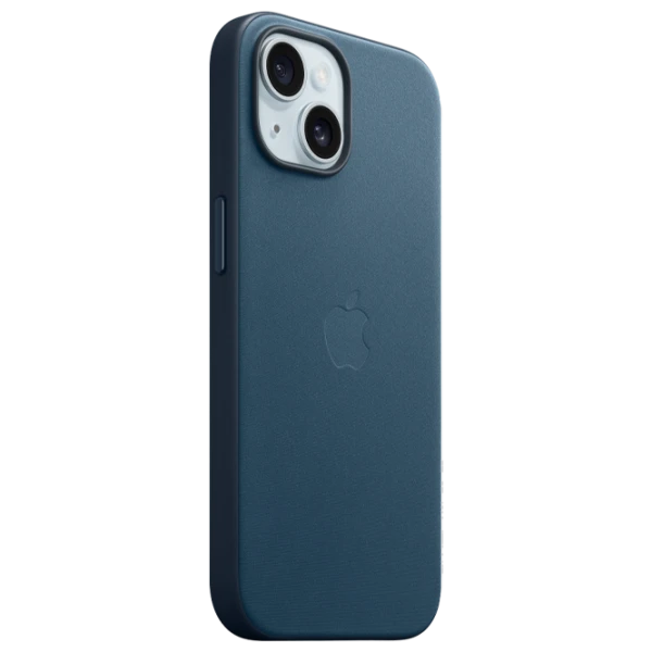 Чехол для смартфона iPhone 15 MagSafe Back/ FineWoven/ Синий photo 2