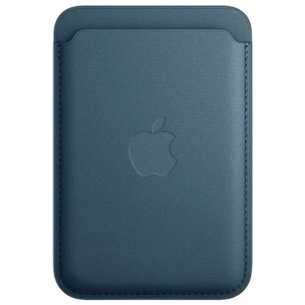 Чехол-бумажник iPhone 12 - 15 All MagSafe/ FineWoven/ Синий photo 1