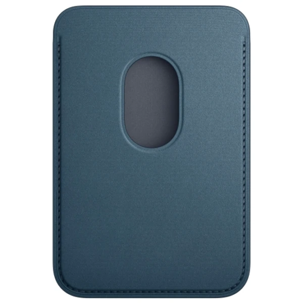 Чехол-бумажник iPhone 12 - 15 All MagSafe/ FineWoven/ Синий photo 2