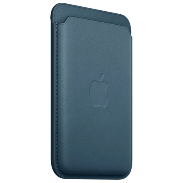 Husă Portmoneu iPhone 12 - 15 All MagSafe/ FineWoven/ Blue photo 3