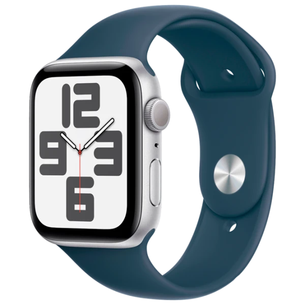 Apple Watch SE 2023 44 мм Серебристый/ Storm Blue photo 1
