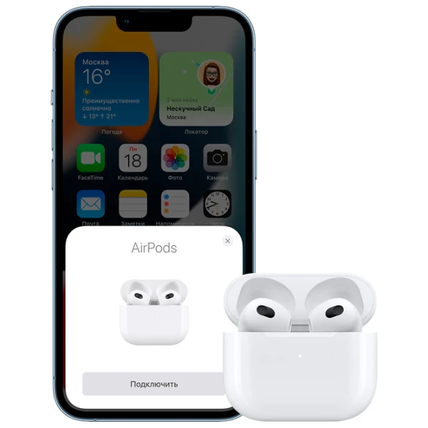 Căști Apple AirPods 3 with MagSafe White photo 4