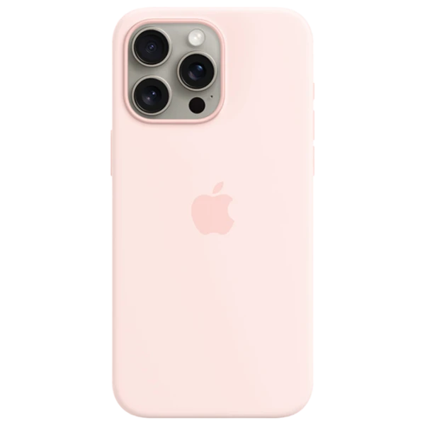 Чехол для смартфона iPhone 15 Pro Max MagSafe Back/ TPU/ Розовый photo 1