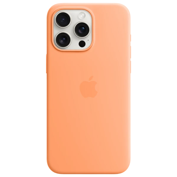 Чехол для смартфона iPhone 15 Pro Max MagSafe Back/ TPU/ Оранжевый photo 2