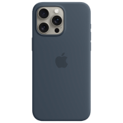 photo Husă pentru smartphone iPhone 15 Pro Max MagSafe Back/ TPU/ Blue