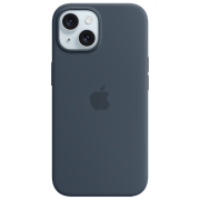 photo Husă pentru smartphone iPhone 15 Plus MagSafe Back/ TPU/ Blue
