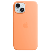 photo Husă pentru smartphone iPhone 15 Plus MagSafe Back/ TPU/ Orange