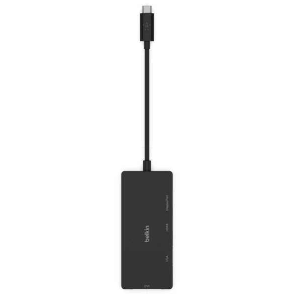 Adaptor Hub Belkin AVC003BTBK USB Type-C / Black photo 3