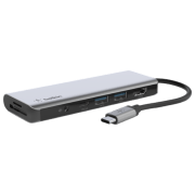 photo Adaptor Hub Belkin AVC009BTSGY USB Type-C / Silver