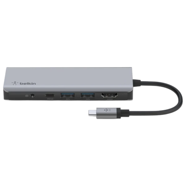 Adaptor Hub Belkin AVC009BTSGY USB Type-C / Silver photo 3