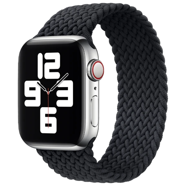 Curelușă Apple Watch Solo Loop Braided Poliester/ Charcoal photo 2