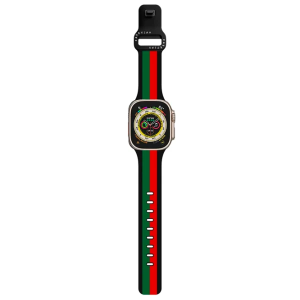 Ремень Apple Watch Ultra 2 Impact Band Chic Stripe 1 42, 44, 45, 49 мм/ Черный Разноцветный photo 2