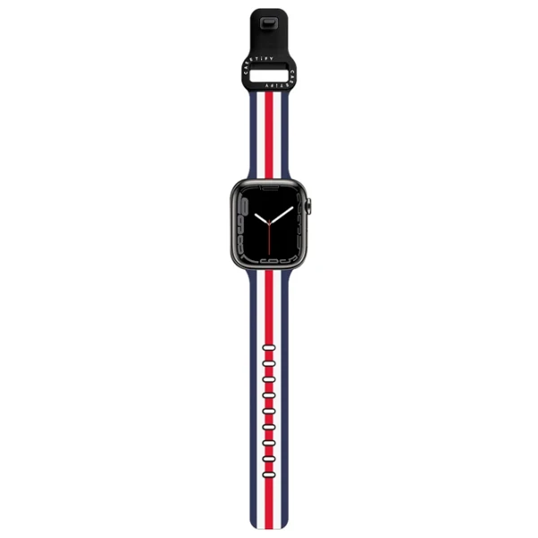 Ремень Apple Watch Ultra 2 Impact Band Classic England (Red) 42, 44, 45, 49 мм/ Черный Разноцветный photo 2