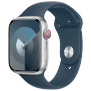 photo Apple Watch Series 9 45 mm Silver/ Storm Blue